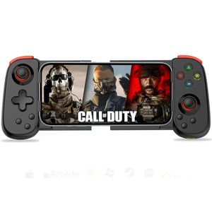 Wireless Controller for iPhone 17/Android/PC/iPad/Tablet/Appl Arcade MFi Games/Switch, Support Streaming on PS/Xbox/PC Console, Cloud Gaming Gamepad Joystick - Turbo/Dual Motors Black