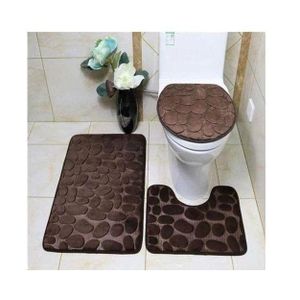 3 In 1 Toilet / Bathroom Footmat