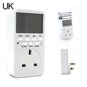 Automatic Programmable Digital Timer Socket With LCD Display