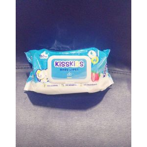 Kisskids Baby wipes (120 in 1 pack) X 3