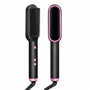 2 in 1 Electric Hair Straightener Hot Comb