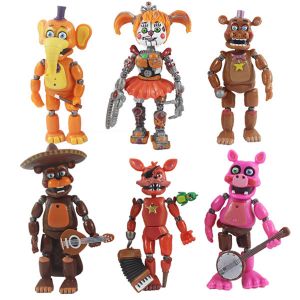 Toy figure фнаф 1 FNaF Freddy Foxy Chica Bonnie FNaF animatronics