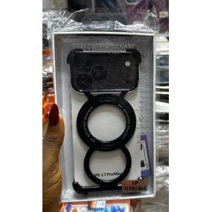 Unique fashionable 360 degree rotating pouch for iphone 17/18 pro max case