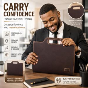 MAJESTIC 100% Genuine Leather Executive Pass-code Laptop Bag. Men's PU Backpack Male Handbags Leather Men Tote Briefcase Shoulder Bag for Men Laptop Bags Business Briefcase Office Bags-Men's Briefcases Office Handbag Messenger Laptop Crossbody Bag 