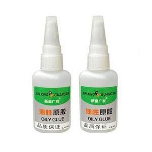 Oily Self-Adhesive Super Strong Glue - 2pcs