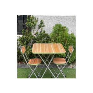 Adjustable And Foldable Reading / Laptop Table And Two Chair