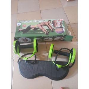 Portable Ab Roller With Knee Pad And Resistance Band – Roll Max Fitness Tool