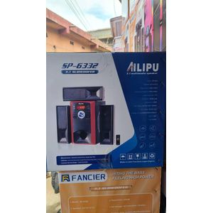 ORIGINAL AILIPU SP-6332 3.1 Multimedia Bluetooth Speaker System with Subwoofer, FM Radio, USB & Remote Control