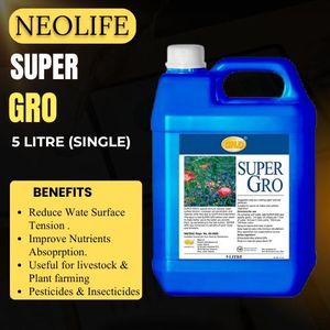 NEOLINE Supergro Neolife Super gro Neolife Supergro -  Super Gro's unique formula reduces the natural surface tension of water, thus making it "wetter".