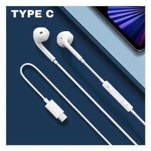 Fit Type Pattern Wired Type C Headphones Earbuds For Android Type C Enabled Earphones EARPIECE Headset EarPód For Samsung Redmi Etc