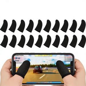 WIFINIT 10 PIECES Anti-sweat Mobile Game Controller Finger Sleeve Gaming Cot Gloves Mobile Gaming Thumb Sleeve Sets, Wasp Feelers PUBG/CODM/FREEFIRE Hand Sweatproof Trigger Breathable PUBG/ CALL OF DUTY/ FREE FIRE