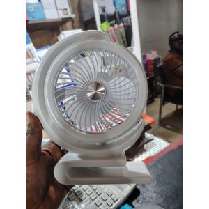 Rechargeable desk fan  