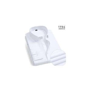 WHITE LONG SLEEVE SHIRT FOR MEN