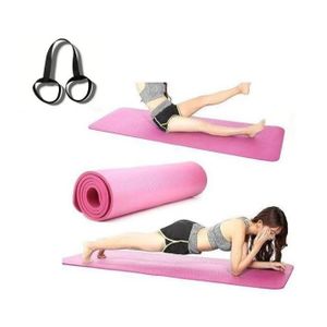 Thick Yoga Mat Non-Slip Exercise Mat Pad With Carrying Strap 