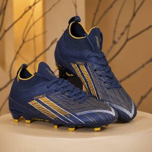 Men's Lightweight Firm Ground Football Boots - Lace-Up Soccer Cleats for Training & Match Play