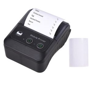 SIKITUT Mini USB Thermal Printer Wireless Bluetooth Mobile Receipt Printer 58mm Paper