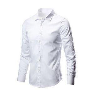 Plain Office Long Sleeve Shirt For Men