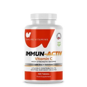 Oaklife Vitamins IMMUN-ACTIV VITAMIN C 1000MG  WITH ZINC + SELENIUM - 100 TABLETS 