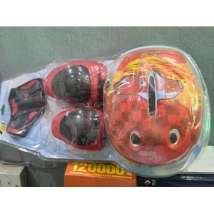Kids Protective Helmet & Safety Pad Set