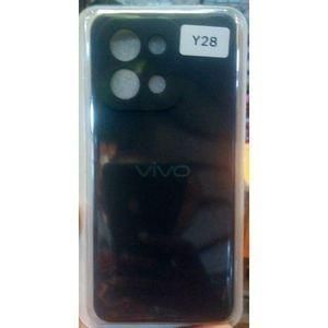 Vivo Y28 Silicon Case cover black