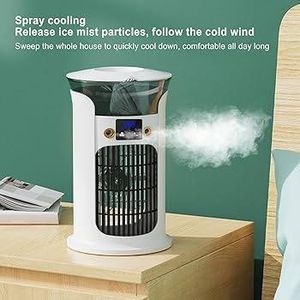  Air Conditioning Portable Desktop Cooling 3 Speed Fan