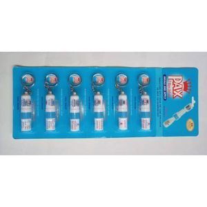 Pax 2 ways  nasal cold inhaler.. ( 6 inhalers in a sachet )