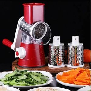 1pc Multifunctional Vegetable Slicer Roller Shredder With Hand Crank For  Kitchen