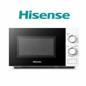 Hisense  20L Manual Microwave Oven 700W with 5 Power Levels & Defrost Function 
