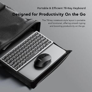 Oraimo Nimble-Type Silky Smooth Typing Slim Wireless Keyboard and Mouse Kit Combo