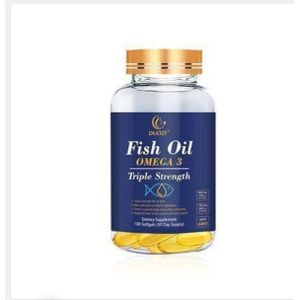 Duozi Fish Oil Capsules For Healthy Heart & Eye Care 100 Capsules 1pc