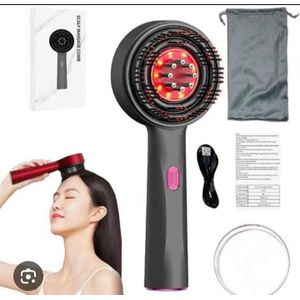 Electric Scalp Comb Hair Massager - Suitable For Applying Hair Oil