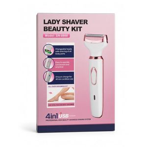 Multi-functional 4-in-1 Women's Hair Remover USB Charging Eyebrow and Armpit Lady Shaver