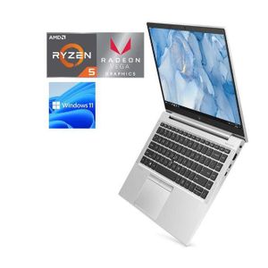 Hp EliteBook 835 G8- Ryzen 5 Pro- Up to 4.5GHz- 16GB RAM- 512GB SSD 11TH GEN-Backlit Key-FP Reader WIN 11 PRO+BAG