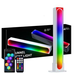 LED strips, LED lights, ambient lights, microphone lights, ambient lighting, voice-activated music rhythm lights, RGB color-changing and color-changing Bluetooth remote control.