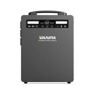 VANPA 1200W 1.6KWh Portable Power Station - 220V Emergency Solar Generator for Home & Business