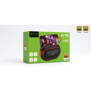 Loveyin Ai-100 8W Portable Bluetooth Speaker With Phone Stand & FM Radio