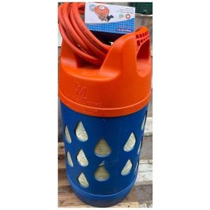 12.5kg Fibre Transparent Gas Cylinder with meter regulator, hose + 2 clips