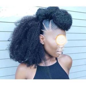 Kinky Bulk Hair For Kinky Twist Or Braids - Black