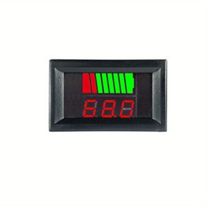 E-Bike  Lithium Battery Capacity Meter Tester Display LED Tester Voltmeter 12-84v