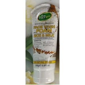 VEET GOLD Face Wash Foam With Rice  And Milk