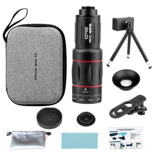 36x telephoto lens kit, compatible with iPhone and Android phones, telephoto lens magnification, suitable for most smartphones for taking photos and videos