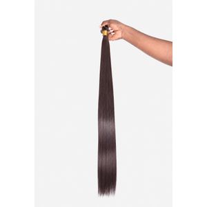 Loistaa Soft Black Bone Straight Premium Braiding Hair Extensions (6 BUNDLE PACK)