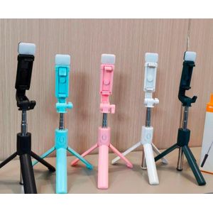 Bluetooth Selfie Stick Tripod with Remote Control 1pc