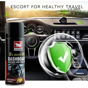 3in1 Dashboard Leather Car Roof & Tire Clear Gloss -  Dashboard & Tyre Wax - Restore Car Leather Colour