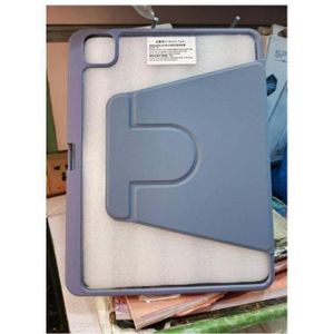 360° Rotation Transparent Back Smart Leather Case for iPad Air7/Air6 / iPad pro 11 (11 Inch) - blue