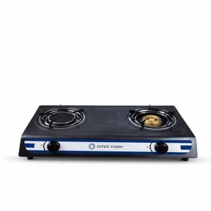 Super Vision Double Burner Gas Stove – High-Efficiency Cooking