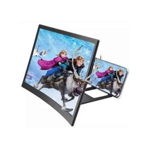 Newest 12 Inch Curved Enlarged Phone Screen Magnifier 3D Screen Magnifier (Your Portable Home Cinema)