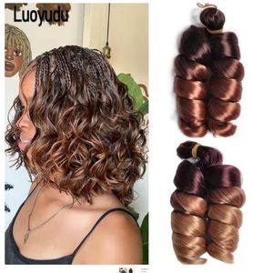 Curls & Naturals French Loose curly bouncy pre stretched synthetic braiding hair extension