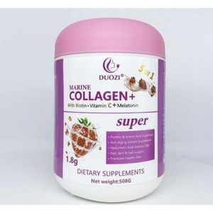 Duozi  5 in 1 Marine Collagen powder With Biotin + Vitamin C
