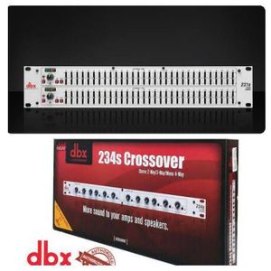 Dbx Equalizer And Dbx Crossover